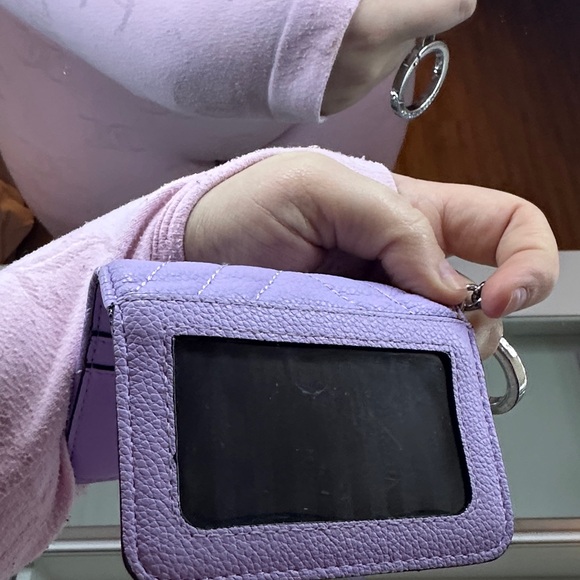 Victoria secret Lavender Quilted Women's wallet - Picture 3 of 5
